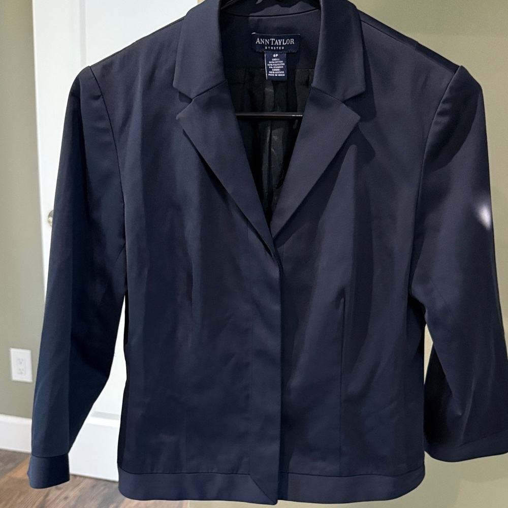 Ann Taylor Midnight Blue Blazer